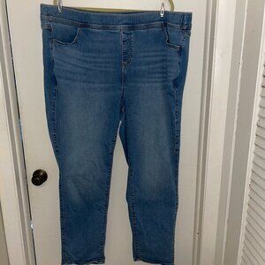 Torrid Lean Jean Straight Super Soft High-Rise Jean Size 4T (26) Maritime blue
